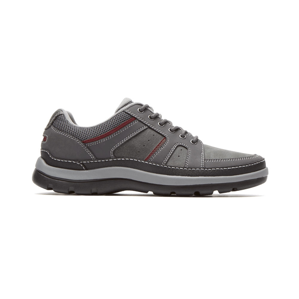 Rockport Mens Get Your Kicks Mudguard Blucher - Sneakers Dark Grey - LJE190763